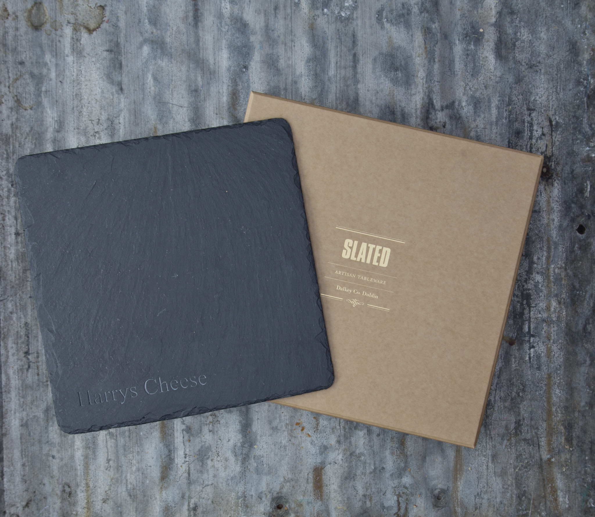 The Personalised SLATED Cheese Board - Image 2