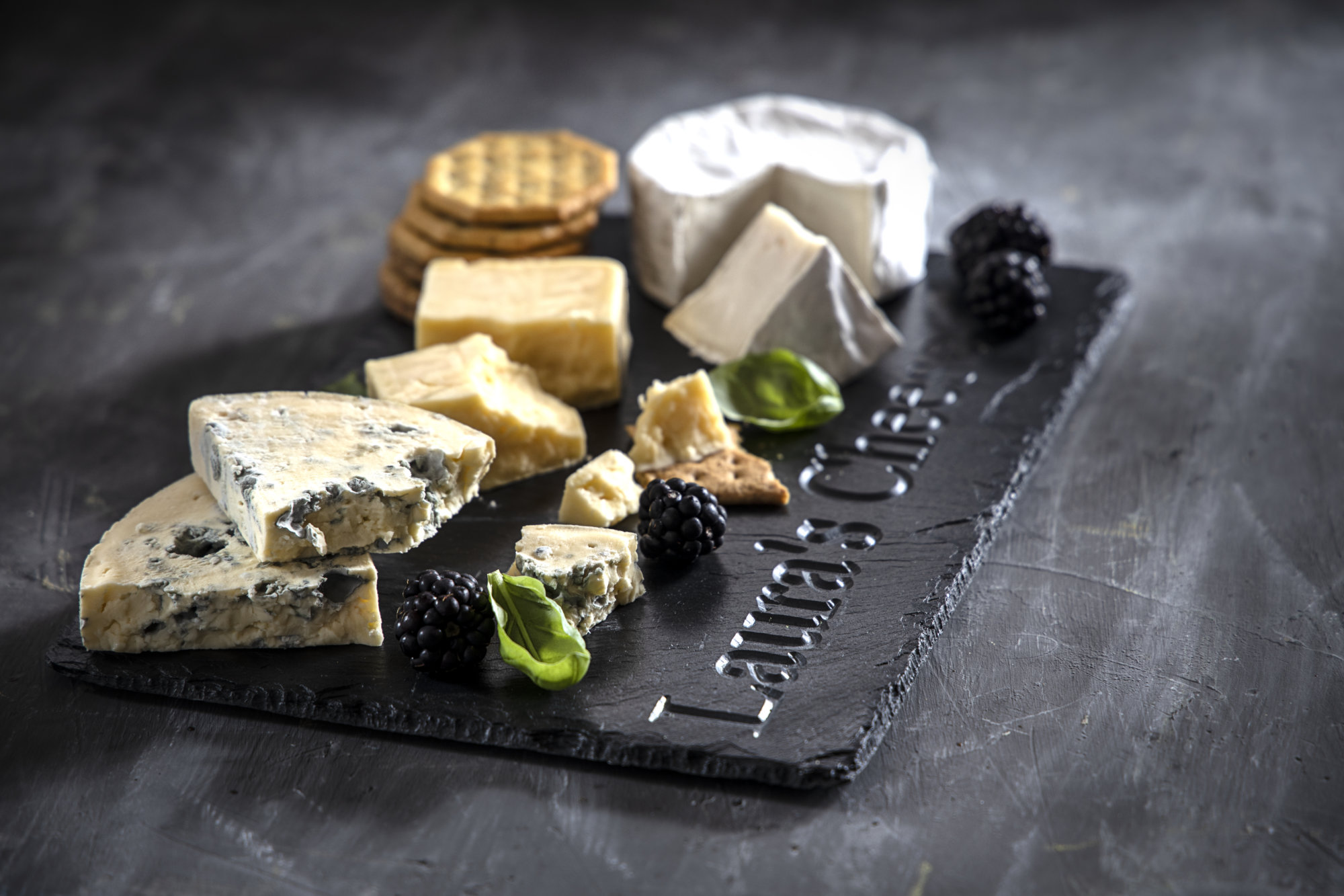 The Personalised SLATED Cheese Board